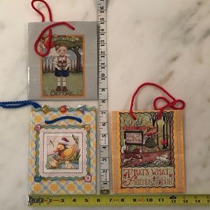 Vintage Mary Engelbreit Set of Gift Bags